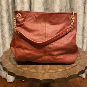 CUORE & PELLE Sophia Genuine Leather Hobo Purse